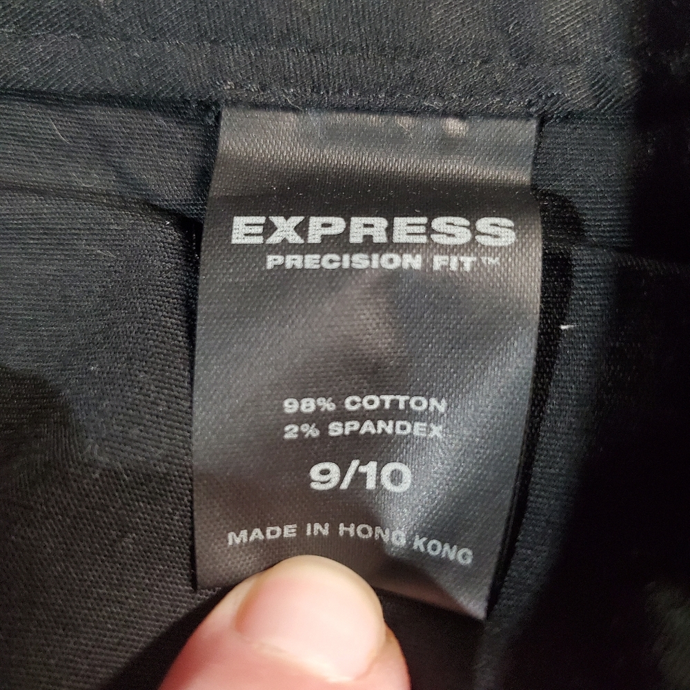 Express Black Ankle Pants - Picture 7 of 10